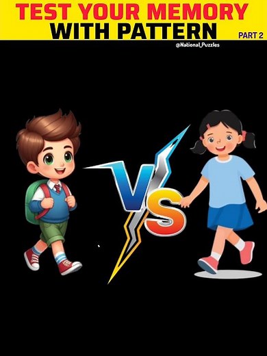 🧠 Can You Remember This Pattern ? Part 2 | Memory Challenge Game | #memorytest #shorts