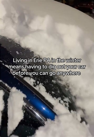 Winter Life in Erie PA: Digging Out from Snow