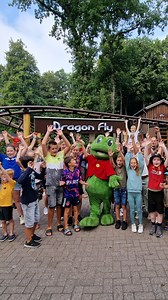 3.5K views · 30 reactions | Happy National Roller Coaster Day!  Today we celebrated National Roller Coaster Day with our holiday guests. 拾 Waking up from 9 to 10 a.m. in the Dragonfly, Falcon and Frog Roller Coaster. Who would not want this!?  | Duinrell | Facebook