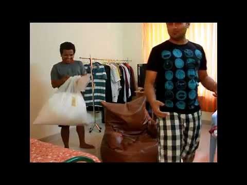 How to fill beans in Bean Bag