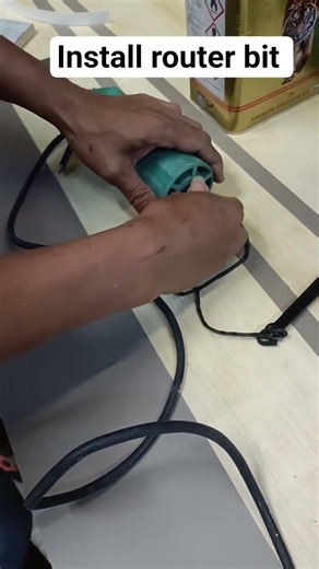 install router bit #woodworking #wood #furniture #diy