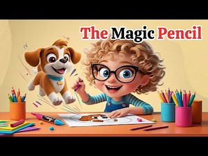 The Magic Pencil | Magic pencil story | Bed time story for kids | #kidsstory