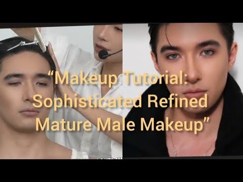 Cool Korean Male Makeup Transformation | Sophisticated Refined Look Tutorial 🔥#fullvideo