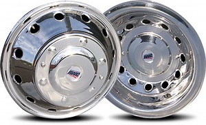 Ford Transit 16" Stainless Steel Simulators - RealWheels