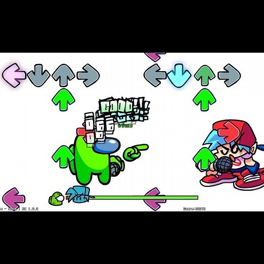 Friday Night Funkin' vs FastToon (Hard) - #FastToon#Amongus#Mori#HappyMori#Shorts#vsimpostor