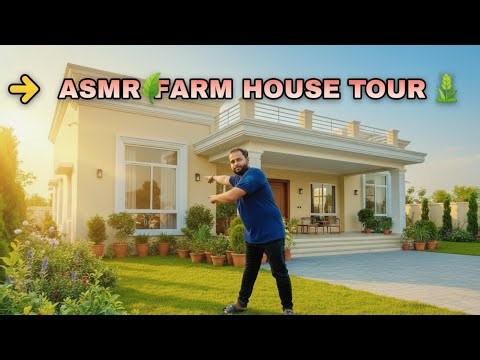 ASMR Farm House Under Construction Tour 🏡 Relaxing Nature & Building Sounds