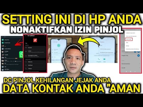 AMAN ! SETTING APLIKASI PINJOL EDIT KONTAK HP!DATA ANDA TERHAPUS DIPINJOL,GALBAY AMAN