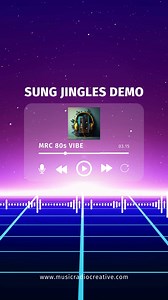 Throwback to the 80s with MRC! ⌛ Get ready to bring the iconic 80s vibes to your radio station with this sung jingle! 🎤 Beautifully composed in the traditional 80s style, this jingle will transport your listeners back in time to the era of neon lights and big hair. 💿 Perfect for adding that nostalgic touch to your station’s identity. Tune in and let the retro magic unfold! 🎧 Tap the link in our bio to hear the full jingle and get it for your station today! #80smusic #retrovibes #sungjingle #r