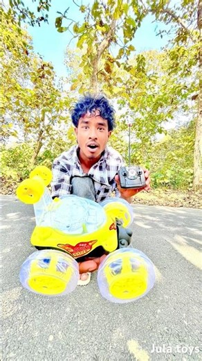 RC remote control lighting car Unboxing