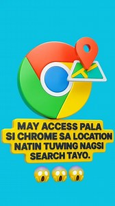 296K views · 3.5K reactions | MAY ACCESS PALA SI CHROME SA LOCATION NATIN #GoogleChrome #OnlinePrivacy #LocationAccess #DataSecurity #ProtectYourPrivacy | Tutorial vibes | Facebook