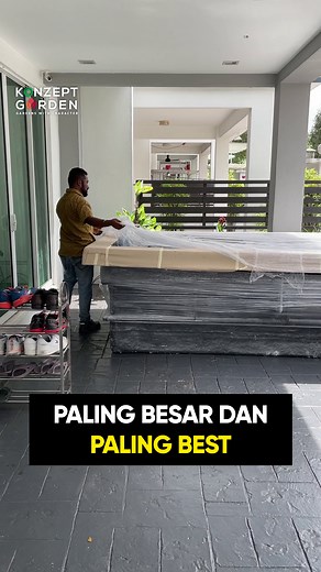 Nak kolam ikan yang besar sekali ? ini kita ada size paling besar panjang 13 kaki dan kedalaman kolam 3 kaki tau ! memang best kalau nak bela ikan koi banyak | Konzept Garden