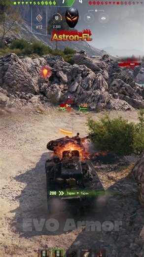 Astron-FL Surprised and Burned! Taran World of Tanks #wot #shorts