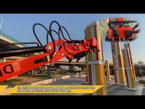 Digmaster dm150excavato Operation demonstration