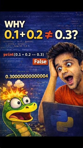 Python Math is Broken?! 😳 0.1 + 0.2 Explained