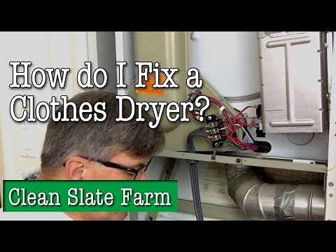 How to fix a Clothes Dryer