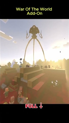 WAR OF THE WORLDS ADD-ON IN MINECRAFT