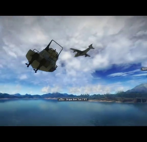 Hell yeah! #justcause2 #flyingboat #plane #yachting | just cause