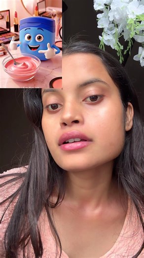 Vaseline Beauty Hacks😍#vaseline #beautyhacks #brightskin #makeuptips #ytshorts #viralvideo #glowup