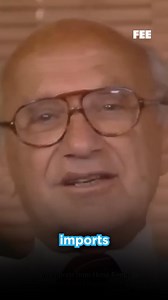 10K views · 372 reactions | Friedman believed that trade benefits consumers, raises living standards, and strengthens individual liberty. | FEE - Foundation for Economic Education | Facebook