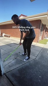 DIY Sliding dog gate | Part two #diy #homediy #diyproject #diyhome #renovation #renovationproject #homerenovation #diyideas #dog | Reno Dad