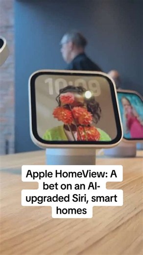 Technology reporter Stephen Nellis looks at the HomeView, Apple’s new iPad-like device, and the company’s bet that an AI-upgraded Siri can win it a bigger share of the smart home market. #ai #artificialintelligence #technology #apple #tech