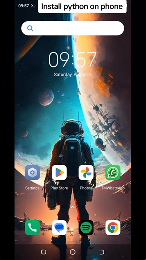 Installation of python on phones Termux: https://github.com/termux/termux-app #python #kenyantiktok #programming