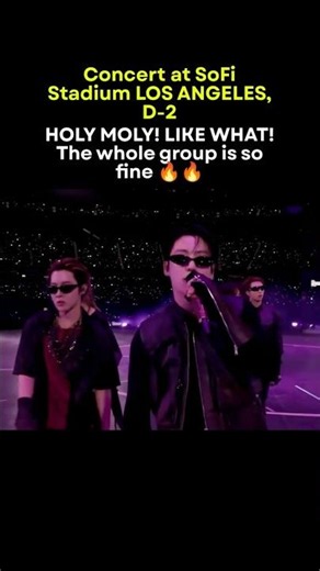 Bts live performance at SoFi Stadium 🏟 concert D2 los angeles