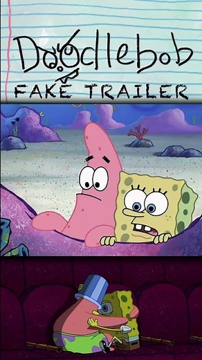 What If DoodleBob Was A HORROR Movie? | SpongeBob | Nicktoons