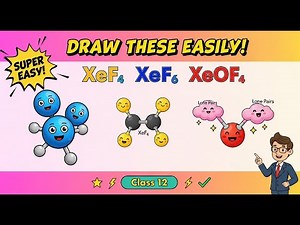 XeF4 XeF6 XeOF4 Lewis Structures | AP Chemistry Exam Prep | VSEPR Theory