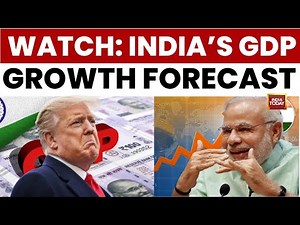 IMF Boosts India's Growth Forecast To 6.6% Despite Trump's Tariff Pressure | India Today News