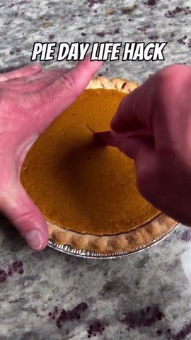 Easy pie hack for perfect pies