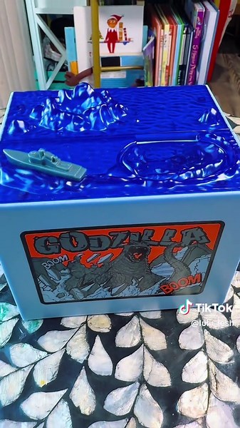 Vintage Godzilla Retro Coin Bank - Ultimate Piggy Bank!