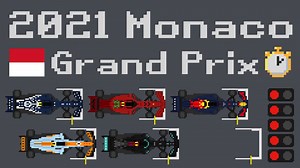 2021 Monaco GP 🇲🇨 Timelapse | F1Visualized