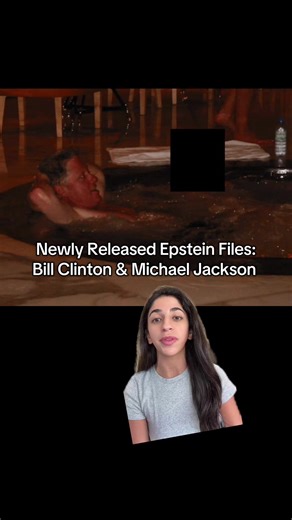 Newly Released Epstein Files: Bill Clinton & Michael Jackson ⚖️ #epstein #breakingnews #billclinton