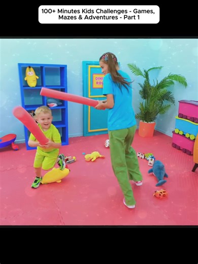 100 Minutes of Fun Kids Challenges and Games