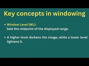 Windowing in CT – The Key to Better Diagnosis