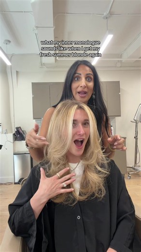 Summer Blonde Hair Transformation: Fresh Balayage Blonde