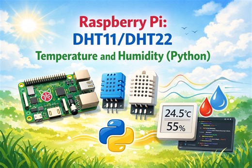 Raspberry Pi Guide | Raspberry Pi: DHT11/DHT22 Temperature and Humidity (Python) | Facebook