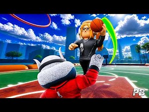 I DOMINATED The PARK With This BROKEN Build in Roblox Playground Basketball...