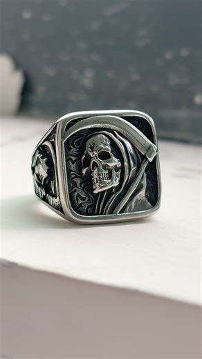 Gothic style Death Ring#ring #gothic #death #tiktokshop #fyp | ring