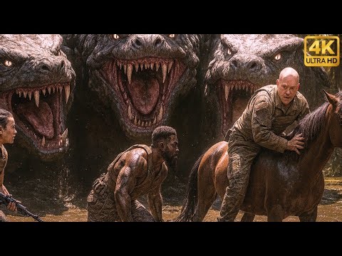 Brave Heroes Risk Everything Fighting Hydra Monster to Rescue Helpless Horse in Burning Swamp 😱🐎