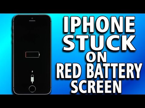 How To Fix iPhone Stuck on Red Battery Screen (full guide)