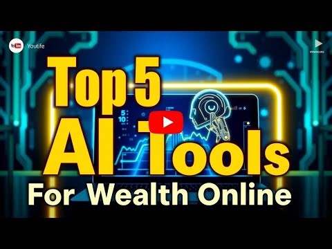 TOP 5 AI TOOLS FOR CREATING WEALTH ONLINE IN 2025 and Beyond