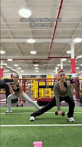 40 minute beginner friendly full body workout using dumbbells! Save and try! 40 seconds each ex