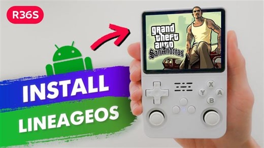 GTA San Andreas on R36S Console | How to Install Android LineageOS! | Alex Blogoodf