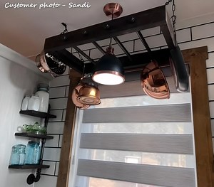 Ceiling Mounted Pot Rack Ladder: Kitchen & Garden Organizer - Etsy Canada