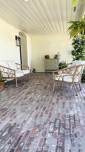 ✨ One of my top questions: How do you keep your brick porch clean? Well friends, no fancy gadgets here—just my trusty hose on jet mode and a blower to help it dry faster than my kids can track dirt back on it.💦 Simple. Classic. Effective.👉 What’s your go-to trick for keeping your porch or patio clean?👀 Follow for more DIYs that make life easier without reinventing the wheel.#DIYPorch #BrickPorchLove #OldHouseCharm #SimpleDIY #PorchGoals #WeekendDIY #DIYHomeTips | Andi: The Simply Distressed