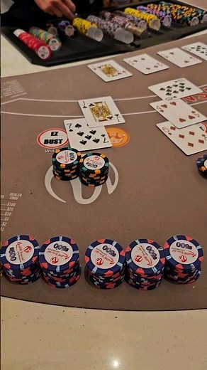Winning On High Limit BLACK JACK Table In Las Vegas