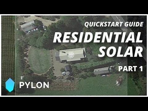 How to create a residential solar project in Pylon Observer Tutorial (1/3)