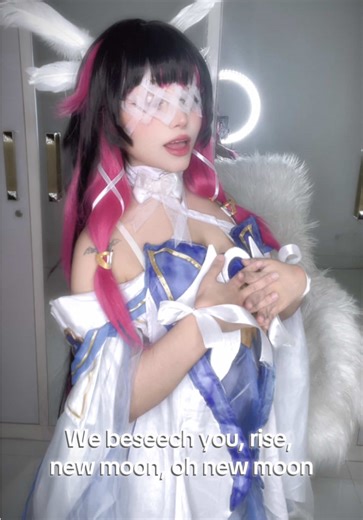 Dream Cosplay of Columbina from Genshin Impact